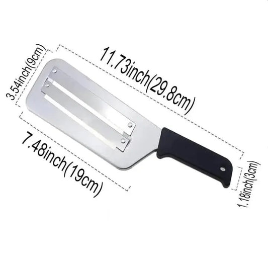 Cabbage Kitchen Knife Slicer Chopper Shredder Sauerkraut Cutter Coleslaw Grater (Black)