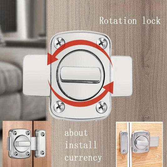 Mini Lock Bolt Lock Home Safety Lock for Perfect Size for Cabinet Furniture Windows Bathroom Curtain Rod Bracket Adjustable Curtain Rod Holders