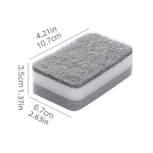 5pcs/set Kitchen Cleaning Sponge, Double Sided Anti-scratch Dish Wash Sponge, Cleaning Pad for Kitchen Plate Pot Bowl Bottle, Kitchen Cleaning Tools