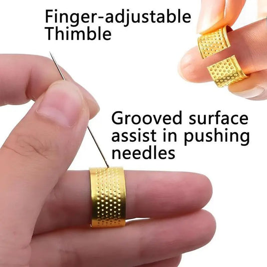 37PCS Big Eye Steel Needles Set - Long & Thin Handmade Quilting & Sewing Needles Kit for DIY Sewing Projects