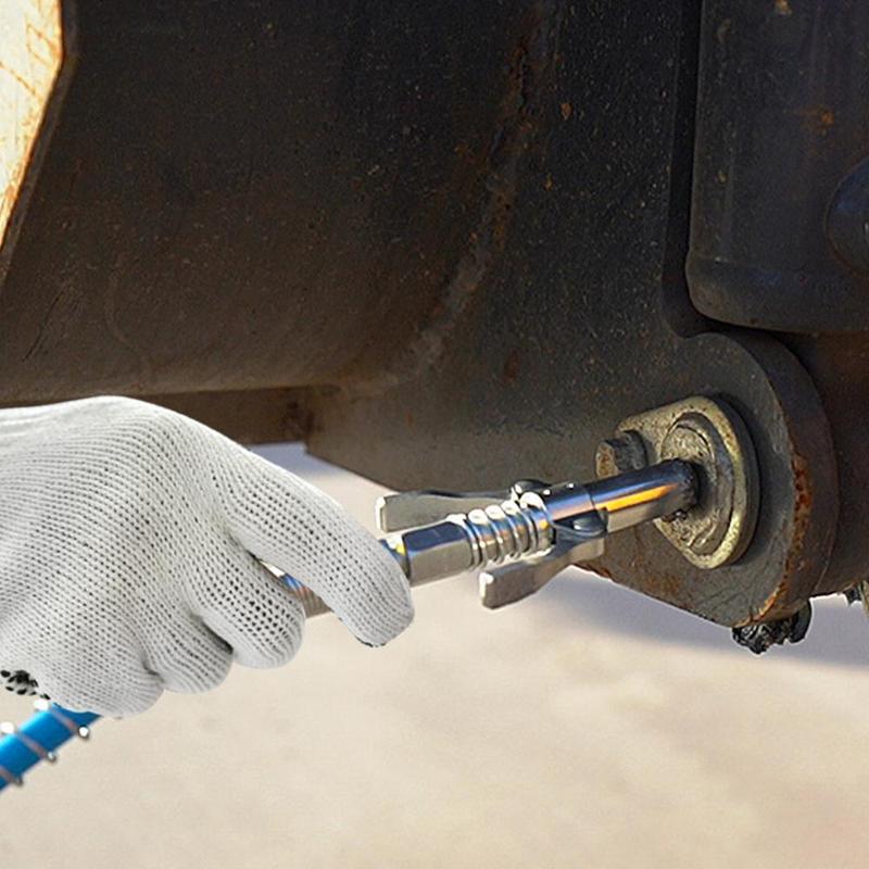 Car Grease Tools Coupler, Oil Pump Automotive Syringe, High Pressure Grease Nozzle, NPT1/8 Tip Repair Accessories, 10000 PSI, Car Accessories, Mechanic Tools, Men Gifts, Father's Day Gifts