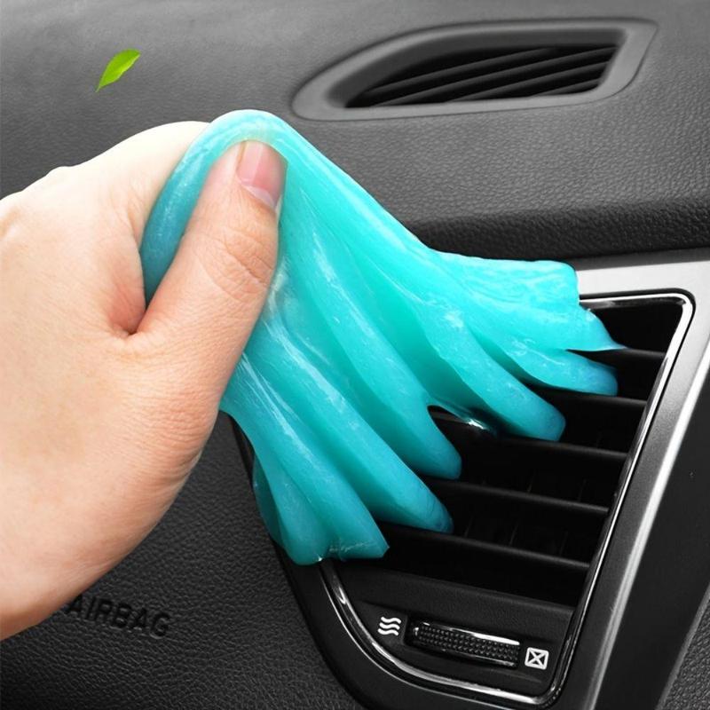 Reusable Car Cleaning Clay, Car Cleaning Gel, Effective Dust Removal Cleaning Tool, Suitable for Car Details and Keyboard Cleaning