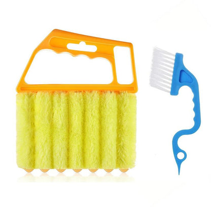 Generic Washable Multifunction Cleaning Window Blinds Brush, 1 Count Portable Home Air Conditioning Cleaner Duster, Household Crevice Cleaning Brush, Household Items