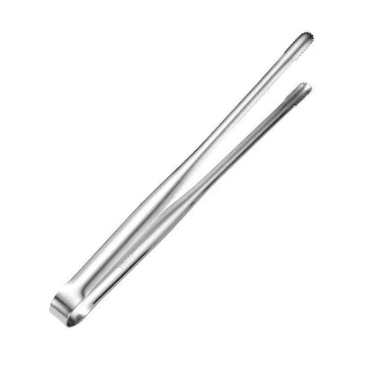 Stainless Steel Barbecue Tongs, 1 Count Durable Food Tongs, Non-slip Kitchen Cooking Tongs, Barbecue Accessories