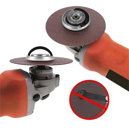Angle Grinding Tool Flange Nut, 1 Count 5/8 Inch -11 Quick Clamping Nut, Angle Grinding Tool Flange Locking Nut, Power Tool Accessories for Replacement & Fixing Cutting Disc