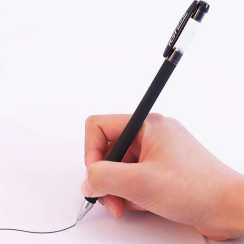 0.5mm Gel Pen, 12pcs Minimalist Black Gel Pens for Writing, Stationery Supplies, Business Signature Markers, Durable Writing Stationery for Students, School Supplies & Office Supplies, Teacher Gifts