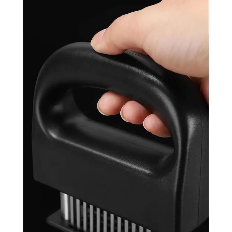 Meat Tenderizer Tool Heavy Duty 48 Stainless Steel Ultra Sharp Needle Blades for Chicken Steak Veal BBQ Kitchen Gadget Kitchenware Cutting Cooking
