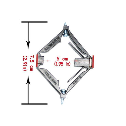 4pcs 86-type Old Switch Socket Fixer, Universal Switch Socket Repairer Support Rod, Home Socket Dark Box Repairer, Switch Accessories