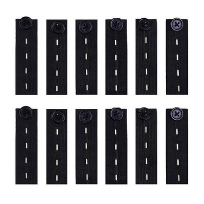 Waist Extender Button, 6pcs Elastic Waistband Extender Button, Pants Extender Button for Women Men