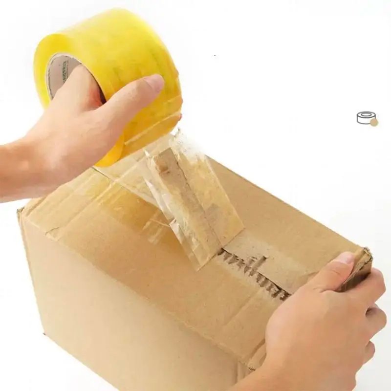 1.7 Inch 656 Yards Packing Tape (1 Roll), Strong Adhesive Packing Tape, Tape for Packaging, Sealing, and Storage