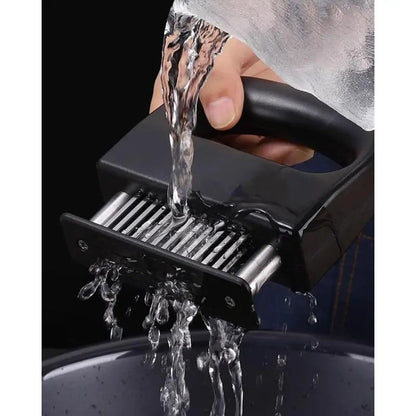 Meat Tenderizer Tool Heavy Duty 48 Stainless Steel Ultra Sharp Needle Blades for Chicken Steak Veal BBQ Kitchen Gadget Kitchenware Cutting Cooking