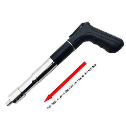 Manual Mini Steel Nail Gun 5 Gears Power Adjustable Wall Nail Guns for CeilingManual Steel Nails Gun Tool, Concrete Nail Gun, Mini Portable Nail Shooting Machine with 100 Nails (Nail Gun Set), dealsforyoudays