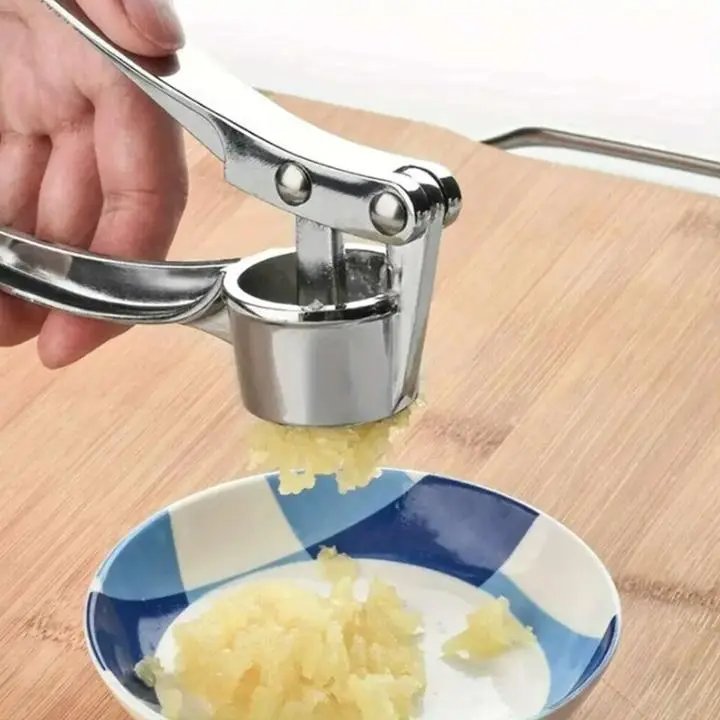 Stainless Steel Ginger Grating Spoon, Manual Garlic Masher, Kitchen Gadget for Mash Garlic and Ginger, Durable Cookware Accessories, Kitchen Cooking