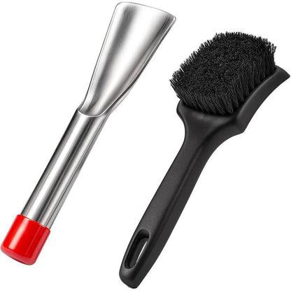 Heavy-Duty Lawn Mower Deck Scraper & Cleaning Brush Kit