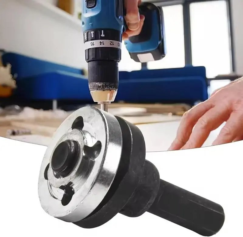 Electric Drill Angle Grinder Connecting Rod Set, 10~13 mm Adjustable Rotary Driver Cutter Shaft Accessories Drill Angle Grinder Adapter With Spanner For Cutting Disc, Polish Disc, TikTokShopBlackFriday