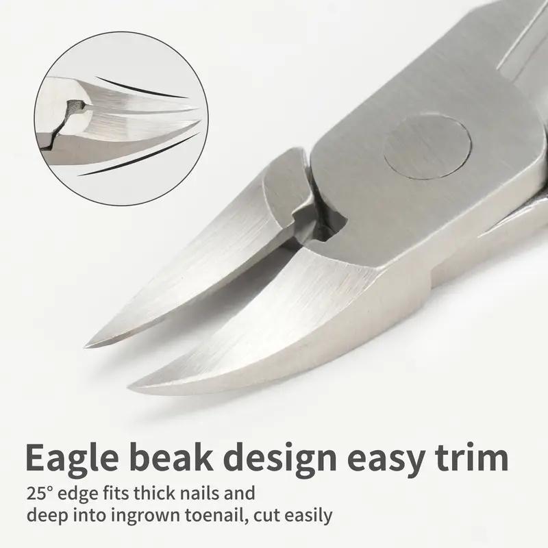 Professional Nail Clippers For Thick Nails And Ingrown Toenails, Nail Care Tool, Manicure & Pedicure Tool for Home & Salon Use, Nail Supplies