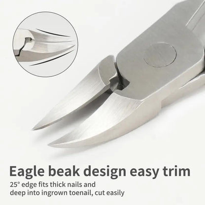 Professional Nail Clippers For Thick Nails And Ingrown Toenails, Nail Care Tool, Manicure & Pedicure Tool for Home & Salon Use, Nail Supplies