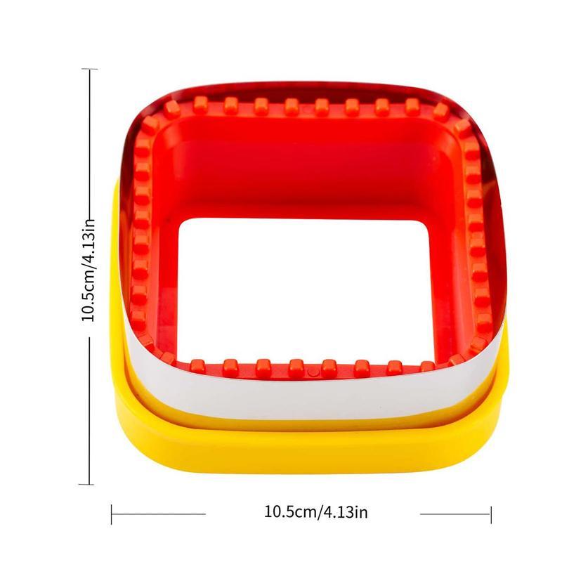 Bread Cutter, DIY Stainless Steel Sandwich Cutter Sealer, Sandwich Maker Mold, Cutting Mold, Home Sandwich Tools, Cooking Supplies, Kitchen Utensils Bakeware