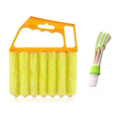 Generic Washable Multifunction Cleaning Window Blinds Brush, 1 Count Portable Home Air Conditioning Cleaner Duster, Household Crevice Cleaning Brush, Household Items