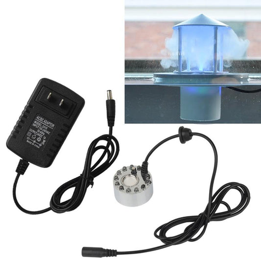 Fog machine Ultrasonic atomization LED light decorative spray humidifier Accessories Aquarium fogger Bonjing atomizer