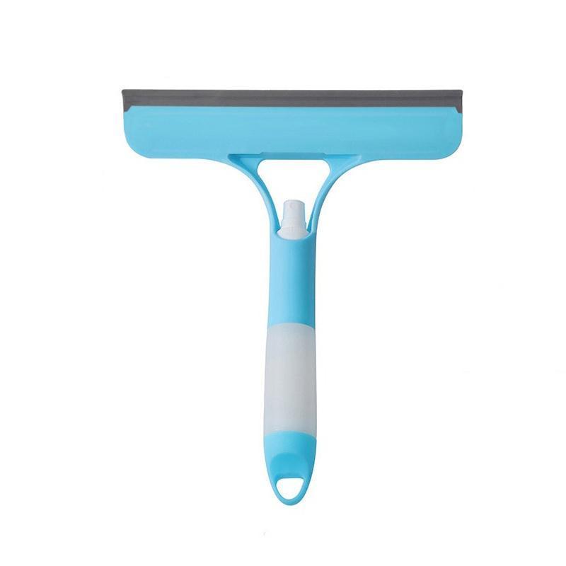 3 in 1 Window Cleaning Scraper with Spray Bottle - Multi-Functional Squeegee & Glass Scraper for Easy Home Decor Cleaning Tasks