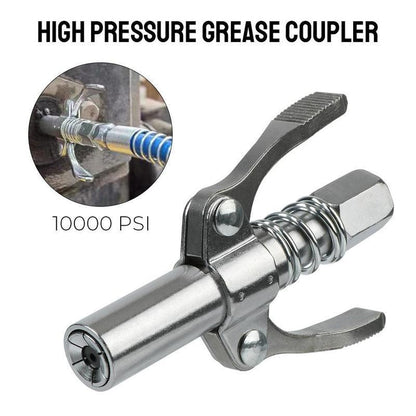 Car Grease Tools Coupler, Oil Pump Automotive Syringe, High Pressure Grease Nozzle, NPT1/8 Tip Repair Accessories, 10000 PSI, Car Accessories, Mechanic Tools, Men Gifts, Father's Day Gifts