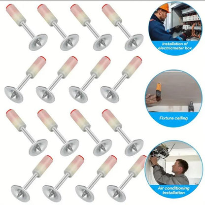 0 Mini Nails. 50pcs/100pcs/set 7.3mm Nail Round. Steel Nail Pneumatic Rivets, Ceiling Cable Installation and Maintenance Accessories, Self Drilling Anchors, Hardware, Metal