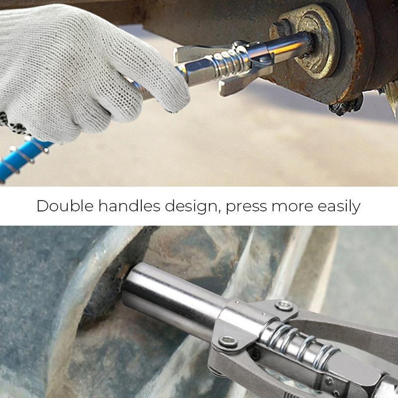 Car Grease Tools Coupler, Oil Pump Automotive Syringe, High Pressure Grease Nozzle, NPT1/8 Tip Repair Accessories, 10000 PSI, Car Accessories, Mechanic Tools, Men Gifts, Father's Day Gifts