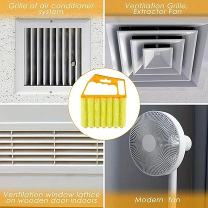 Generic Washable Multifunction Cleaning Window Blinds Brush, 1 Count Portable Home Air Conditioning Cleaner Duster, Household Crevice Cleaning Brush, Household Items