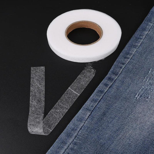1 Roll Sticky Fabric Tape, Diy Decorative Double-sided Tape, Hemming Tape for Clothes, Adhesive Cloth Tape